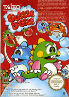 Photo de la boite de Bubble Bobble